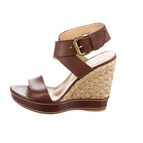 Stuart Weitzman wedge espadrilles - size 9 - Picture 1 of 5